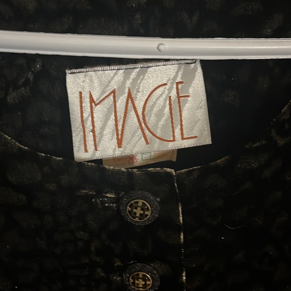 Plus size tunic blouse shimmering soft - Picture 3 of 5